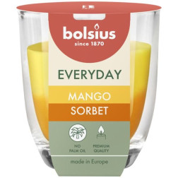 BOLSIUS Alltags-Duftkerze (Mango & Sorbet) ~21h