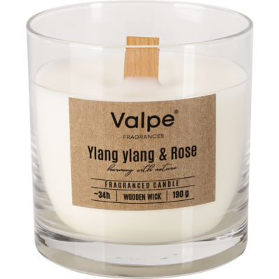 BISPOL Valpe Duftkerze sn82-000-384 (Ylang Ylang & Rose) ~34h