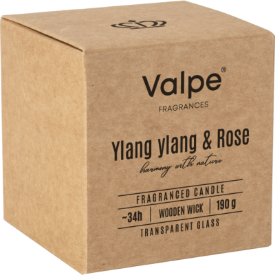 BISPOL Valpe Duftkerze sn82-000-384 (Ylang Ylang & Rose) ~34h