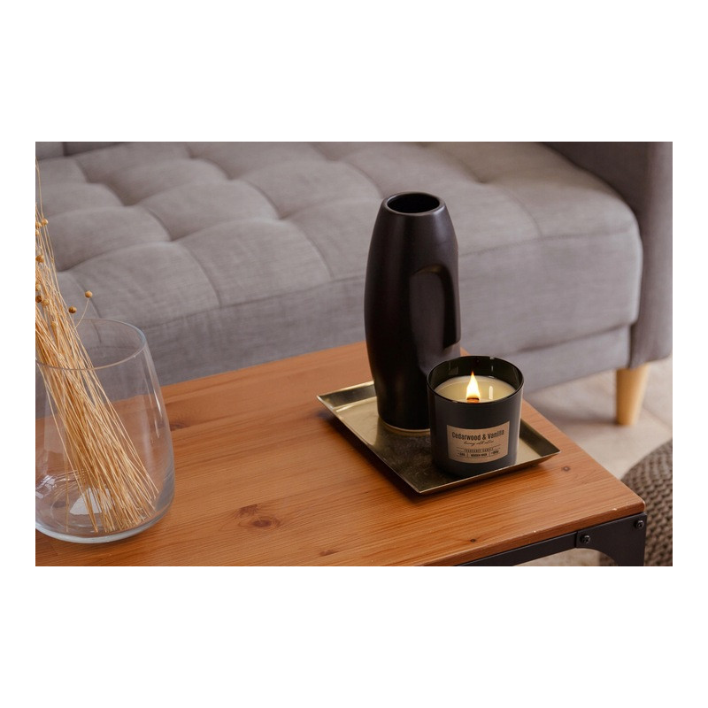 BISPOL Vonná sviečka Valpe sn82-095-81 (cédrové drevo a vanilka) ~34h