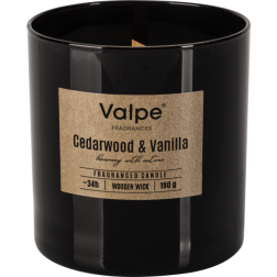 BISPOL Valpe scented candle sn82-095-81 (Cedarwood & Vanilla) ~34h