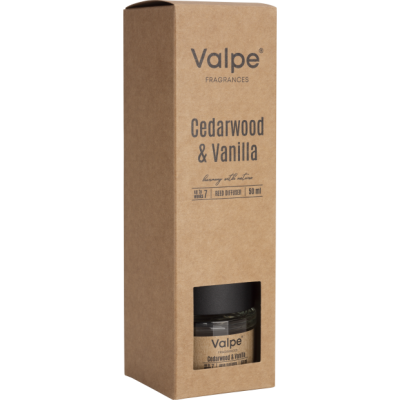 BISPOL Valpe fragrance diffuser dz50-81 (Cedarwood & Vanilla) 50ml