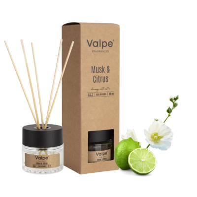 BISPOL Valpe fragrance diffuser dz50-328 (Musk & Citrus) 50ml