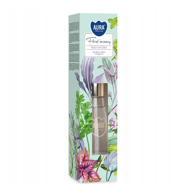 Dyfuzor zapachowy BISPOL Aura AD-001-463 (Kwiatowa harmonia) 50ml