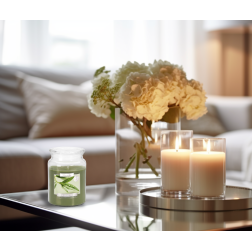 BISPOL Aura scented candle snd99-83 (Green tea) ~100h