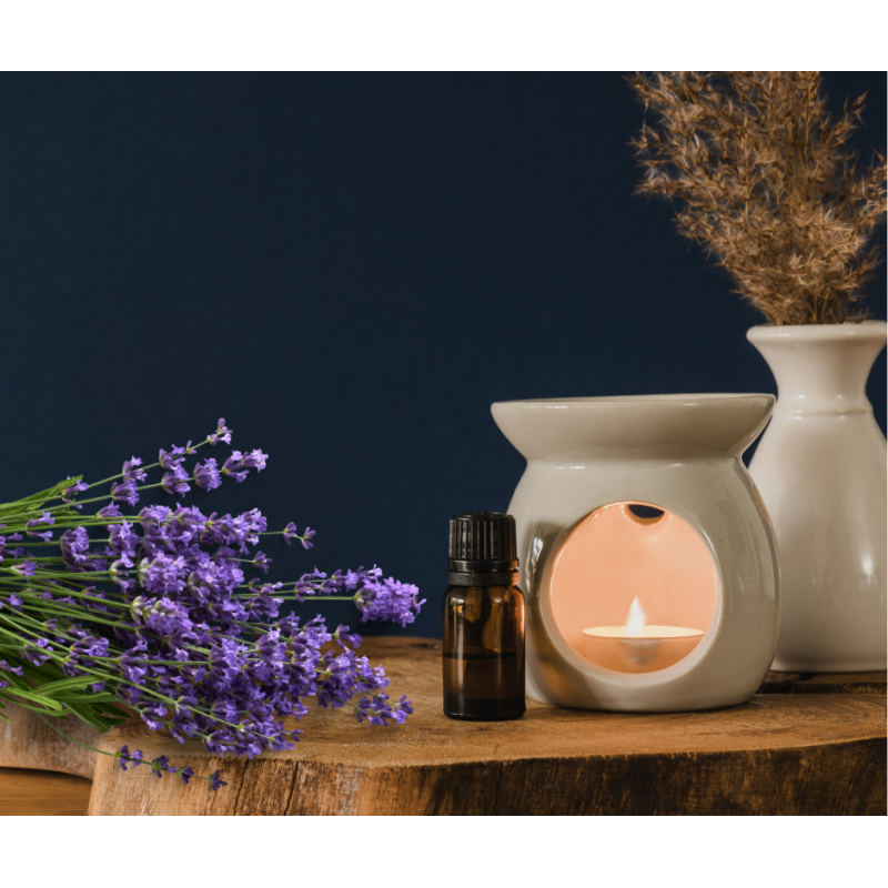 BISPOL Aura Duftwachs wz40-2-79 (Lavendel) 2 Stk.