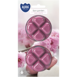 BISPOL Aura scented wax wz40-2-254 (SPA Garden) 2 pcs.