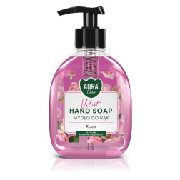 Liquid soap with dispenser BISPOL Aura AHS-001-001 (Rose) 300ml