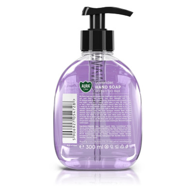 Liquid soap with dispenser BISPOL Aura AHS-001-002 (Lavender) 300ml