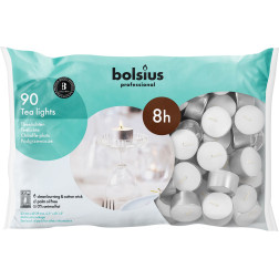 BOLSIUS unscented warmers 39mm 8h 90pcs.