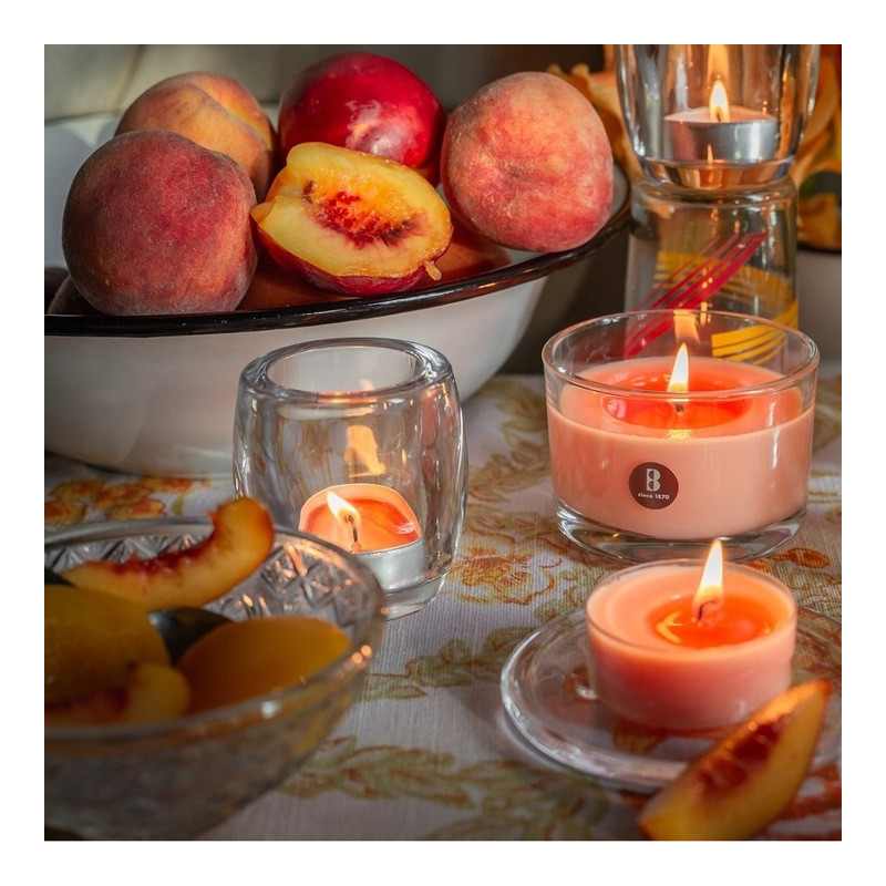 BOLSIUS scented heaters 57mm (Peach) ~8h 8pcs.