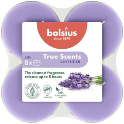 BOLSIUS Duftheizer 57mm (Lavendel) ~8h 8Stk.