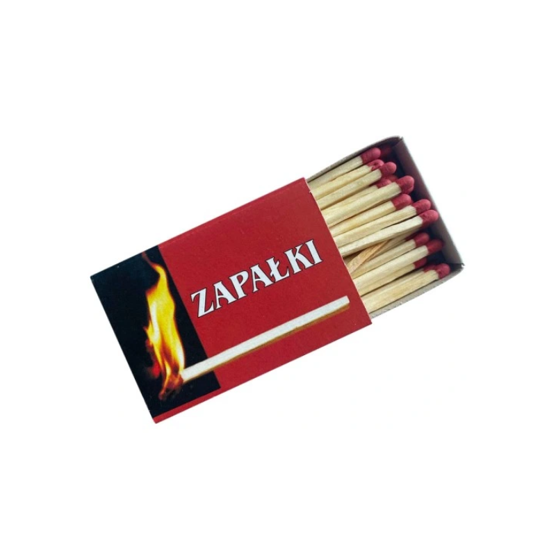 Zapałki krótkie MONONEGRO 100 pudełek (100 x ~38szt.) 44mm