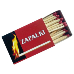Zapałki krótkie MONONEGRO 1000 pudełek (1000 x ~38szt.) 44mm