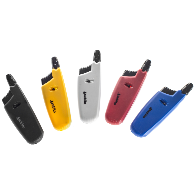 Piezoelektrický výsuvný plynový zapaľovač SUBITO ZG11 (25 ks)