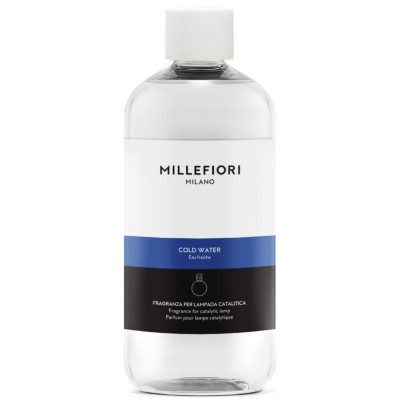 Refill for catalytic lamp MILLEFIORI COLD WATER 500ml