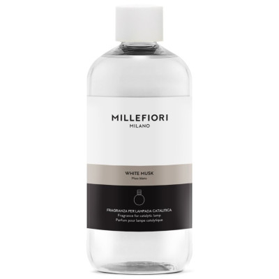 Náplň do katalytickej lampy MILLEFIORI WHITE MUSK 500ml