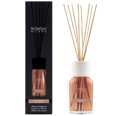 MILLEFIORI Milano ROSE ESPRESSO 250 ml Duftstab-Diffusor