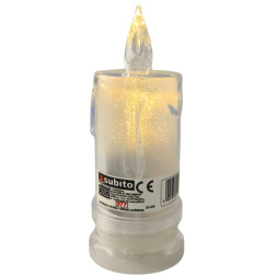 LED trblietavá sviečka SUBITO C502 H145 teplá biela (977) 1 kus