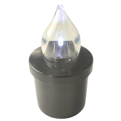 LED vložka pre kaplnkové sviečky SUBITO Comet čierna/biela až 2400h 1 ks. 2