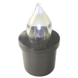 LED insert for SUBITO Comet chapel candles black/white up to 2400h 1 pc.