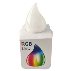 Wkład LED do zniczy kapliczek SUBITO Comet RGB multicolor do 2400h 1szt.