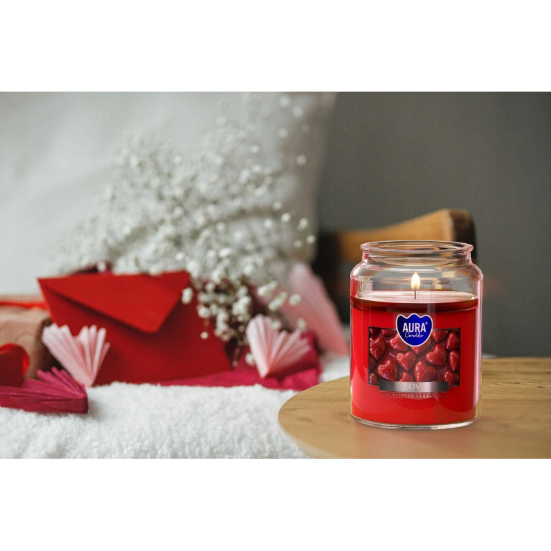 BISPOL Aura scented candle snd99-105 (Love) ~100h
