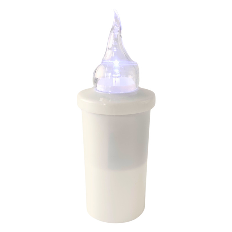 LED insert for SUBITO S6 chapel candles white up to 1200h 1 pc.