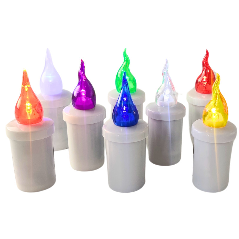 LED insert for SUBITO S5 chapel candles white up to 1200h 1 pc.