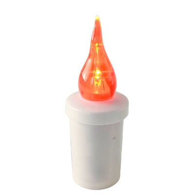 LED insert for SUBITO S5 chapel candles, orange, up to 1200h, 1 pc. 2