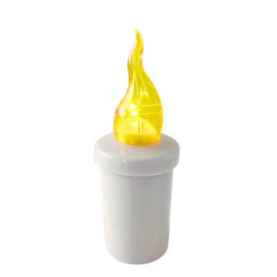 LED insert for SUBITO S5 chapel candles, yellow, up to 1200h, 1 pc. 2