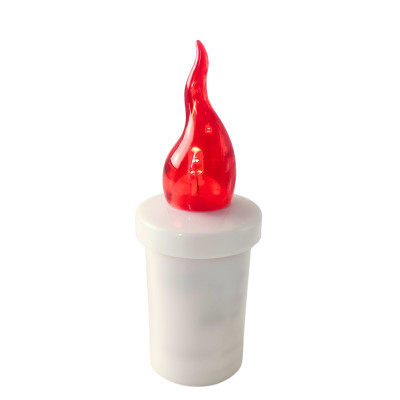 LED insert for SUBITO S5 chapel candles red up to 1200h 1 pc. 2