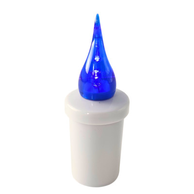 LED insert for SUBITO S5 chapel candles, blue, up to 1200h, 1 pc. 2