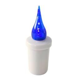 LED insert for SUBITO S5 chapel candles, blue, up to 1200h, 1 pc.