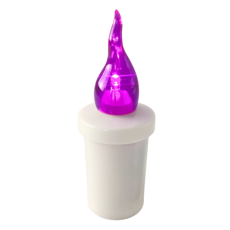 LED-Einsatz für SUBITO S5 Kapellenkerzen, lila, bis 1200h, 1 Stk.