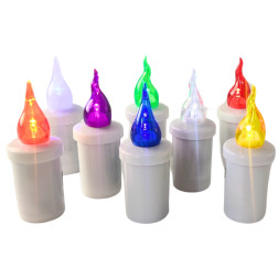 LED insert for SUBITO S5 RGB multicolor chapel candles up to 1200h 1 pc.