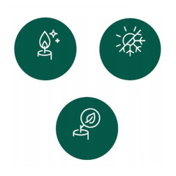 Wkład do zniczy parafinowy Bolsius RP15 ~34h 1 sztuka