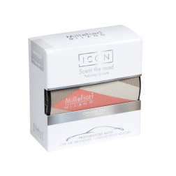 Car air freshener for grille MILLEFIORI Milano ICON ORANGE TEA