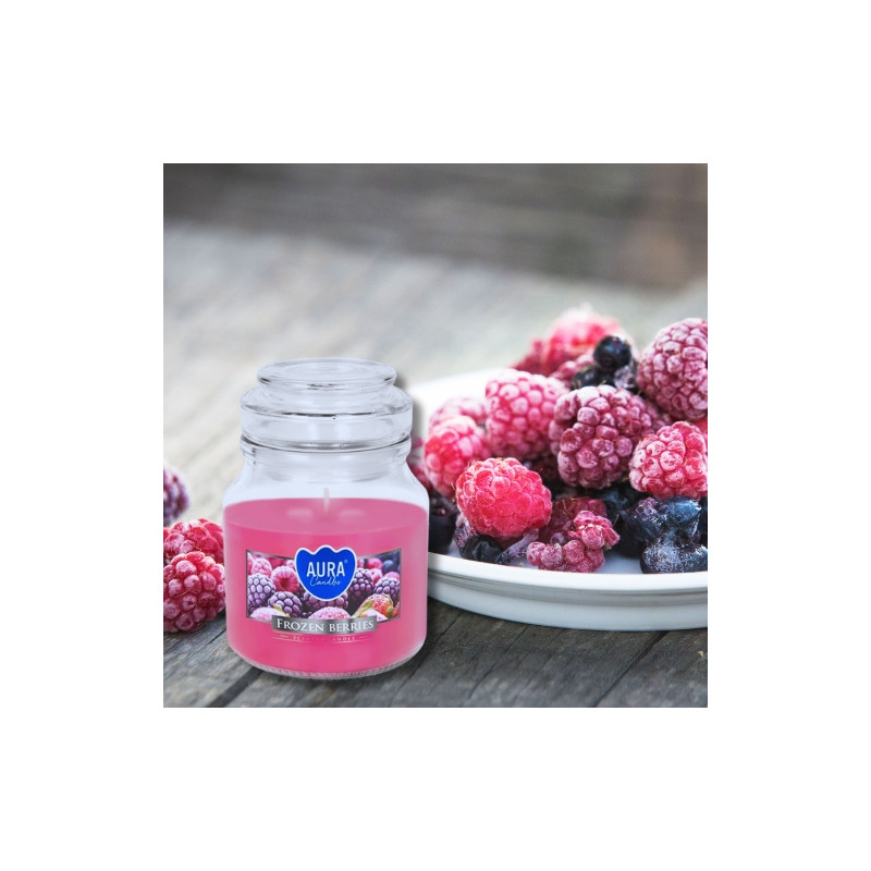 Vonná sviečka BISPOL Aura snd71-314 (Mrazené bobule) ~28h