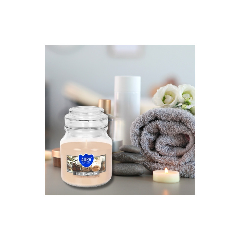 BISPOL Aura scented candle snd71-363 (Self care SPA) ~28h