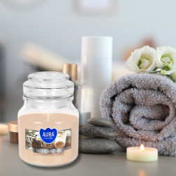 BISPOL Aura scented candle snd71-363 (Self care SPA) ~28h