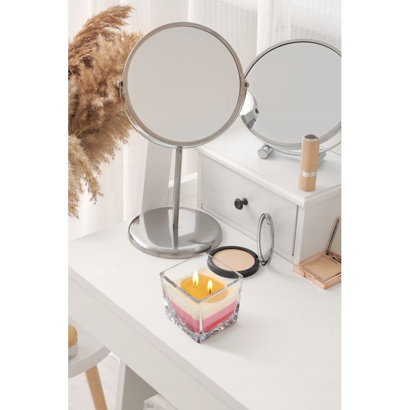 BISPOL Aura Duftkerze snk80-78 (Rose) ~32h