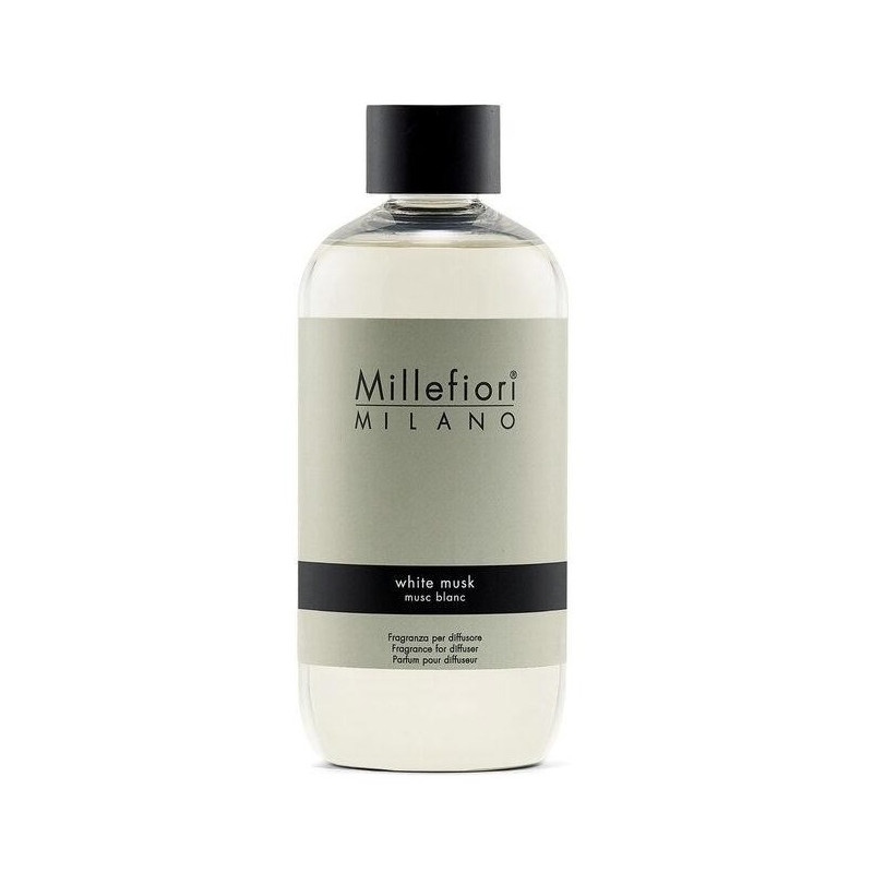 Uzupełniacz do pałeczek MILLEFIORI Milano WHITE MUSK 250ml