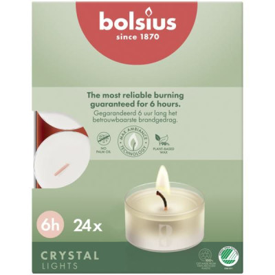 Bolsius candles 6h 24 pieces
