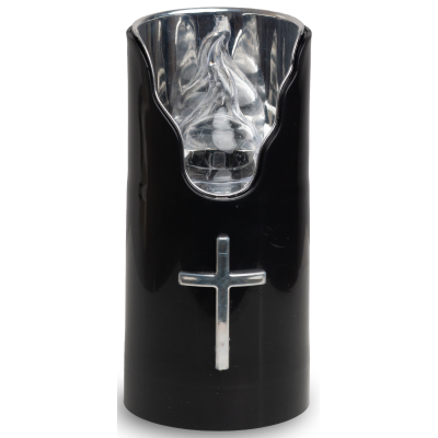 Subito C707 H150 LED candle inserts 6 pieces black silver white (489) 2