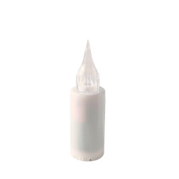 Wkłady do zniczy LED Subito S2 24 sztuki białe