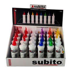 LED inserts for SUBITO S7 chapel candles mix 24 pieces