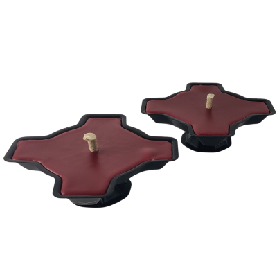 Znicz metalowy otwarty ZM koniczyna bordowa 8-10h 1 szt 2