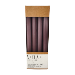 Stolové sviečky RAK (08991) VELA Pencil 22/230 černica ~8h 4 ks.