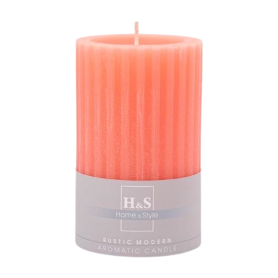 Scented grooved candle RAK (09286) Red fruits 80/120 ~62h